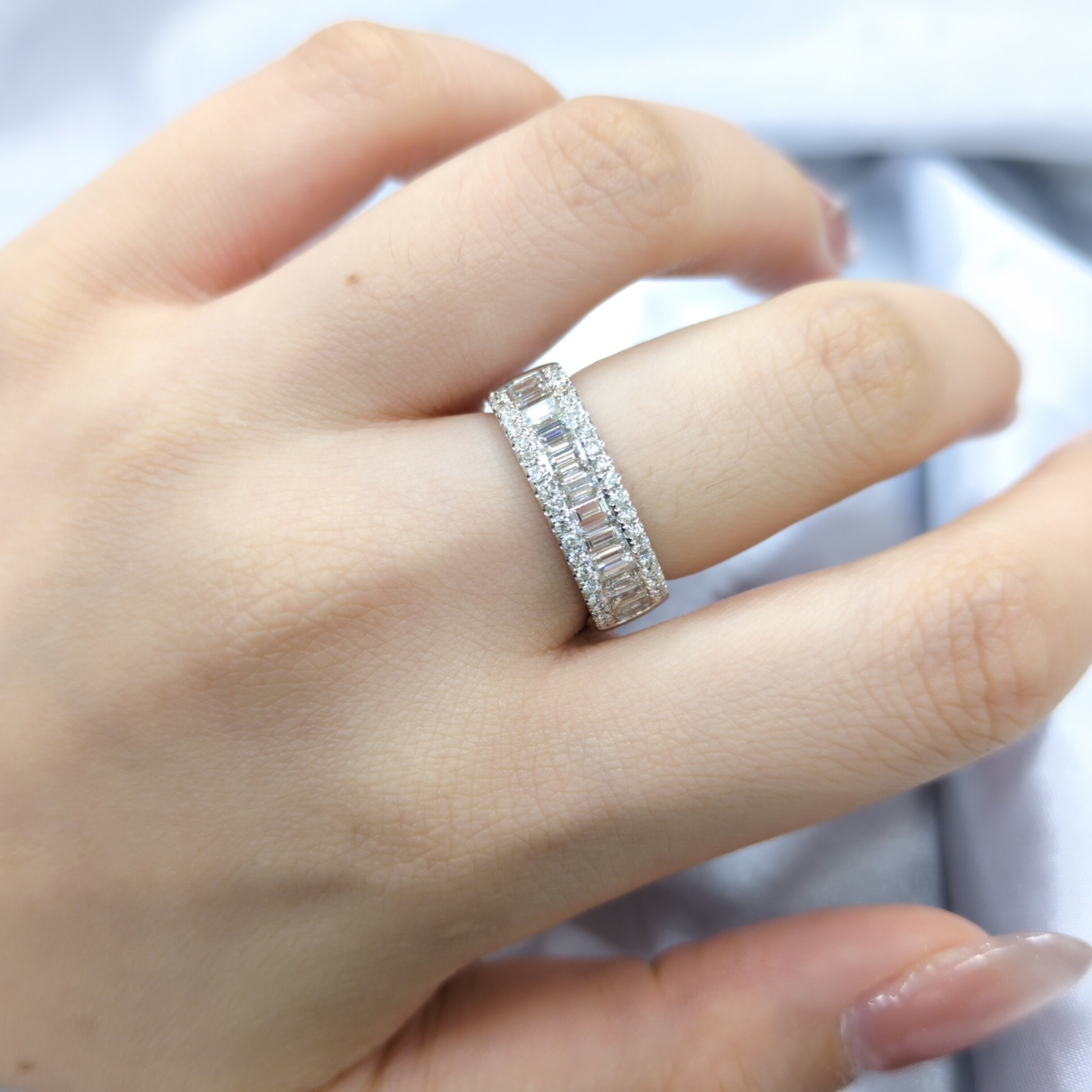 18K White Gold 1.35ct Diamond Ring