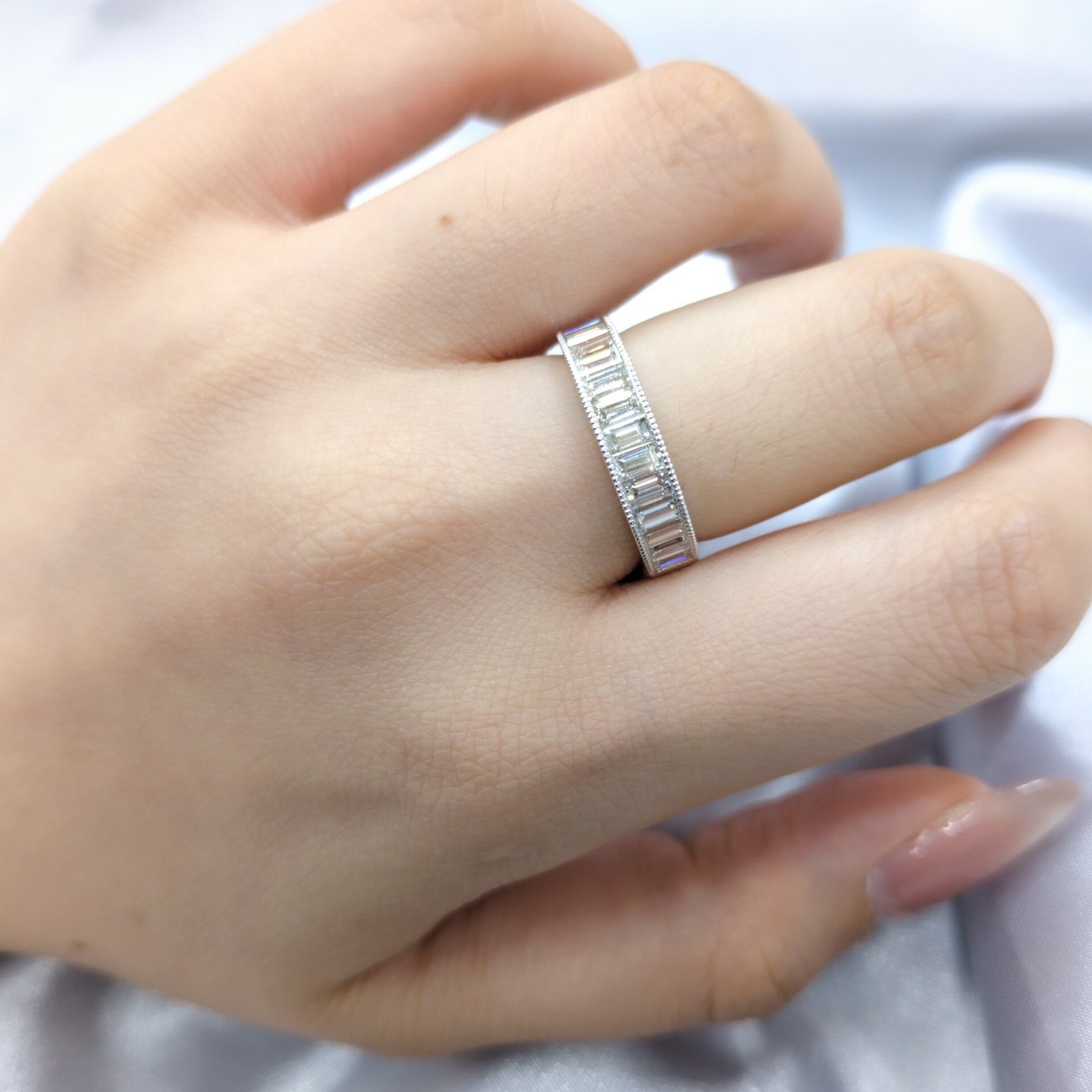 18K White Gold 1.51ct Diamond Ring