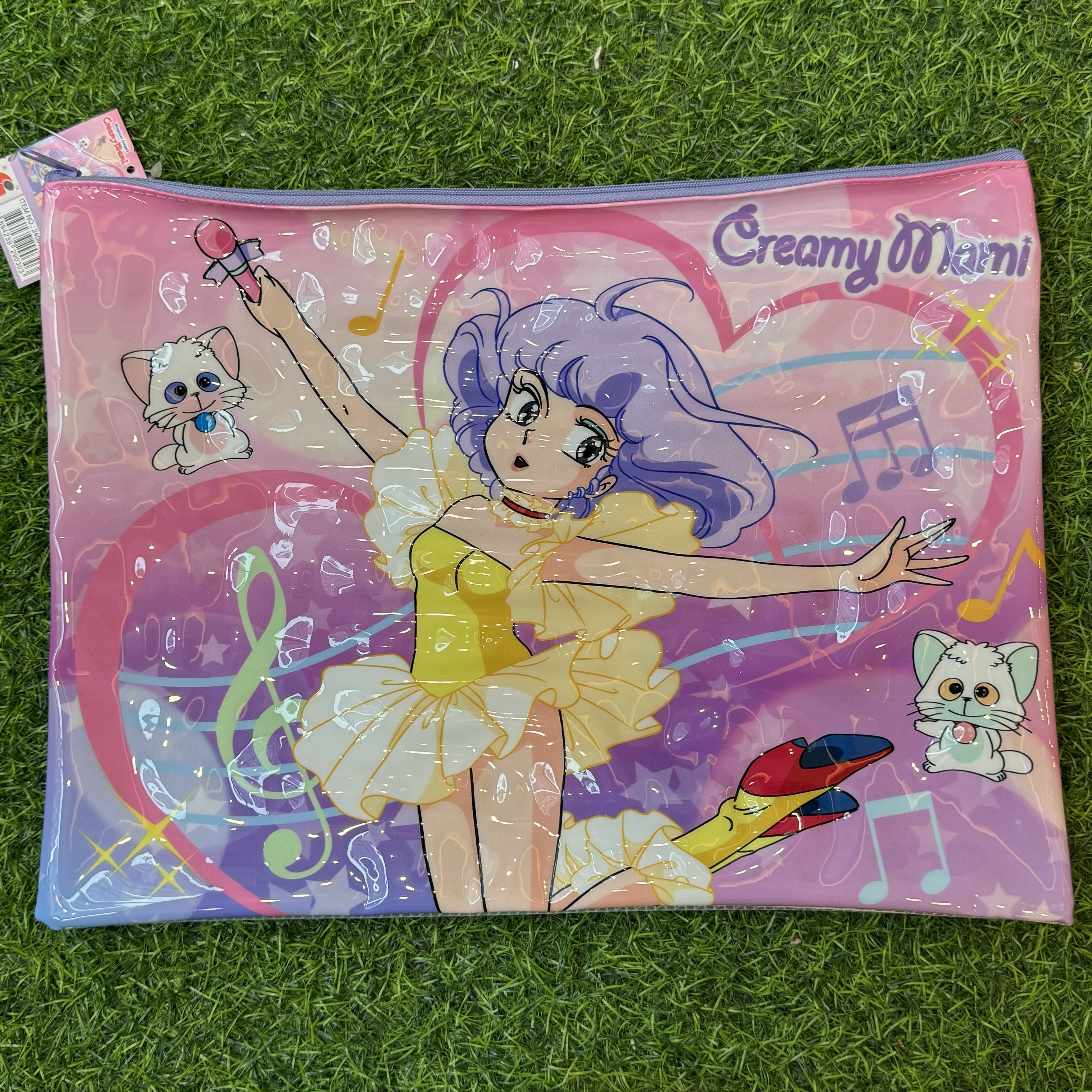 24 CRM A4雙層拉鏈文件袋