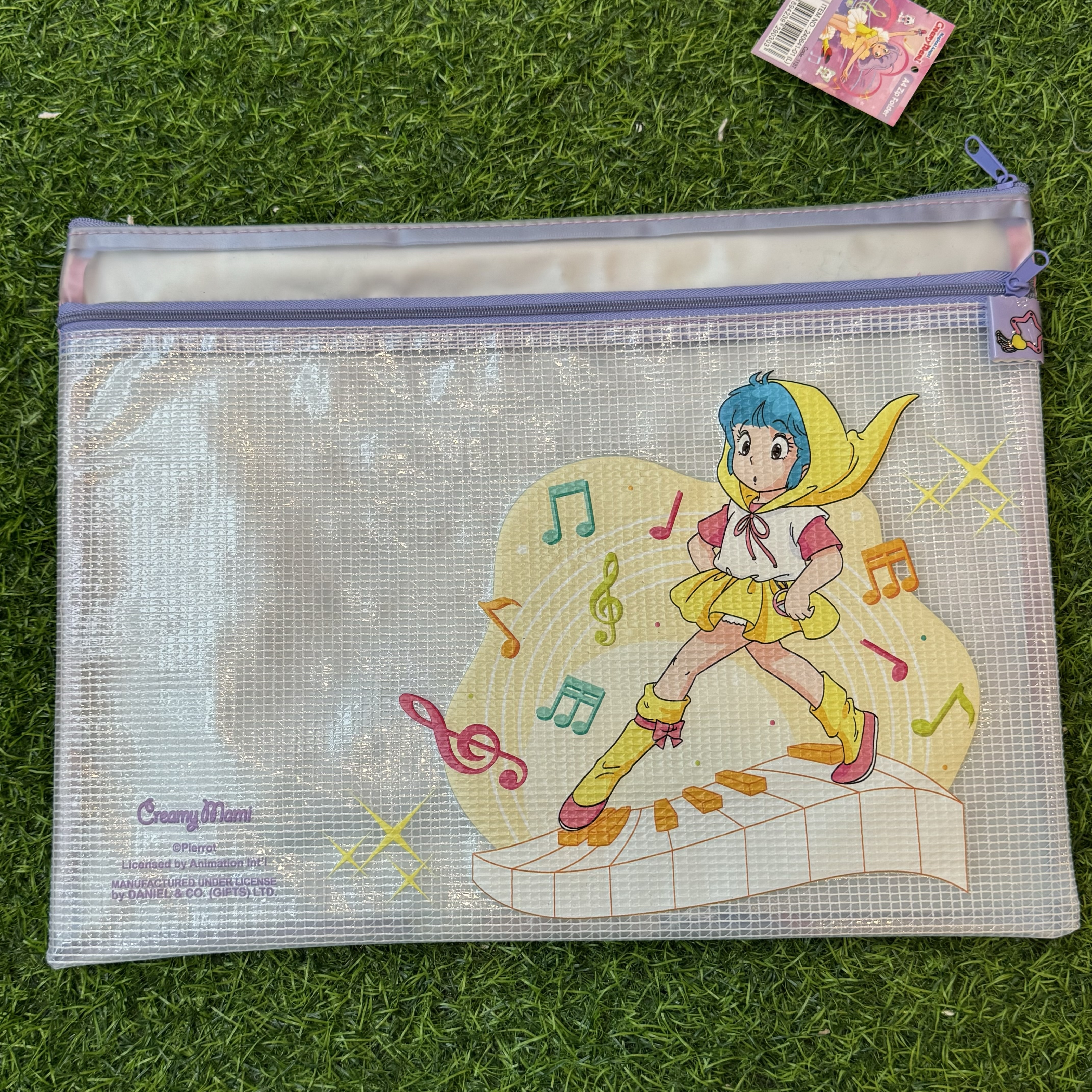 24 CRM A4雙層拉鏈文件袋