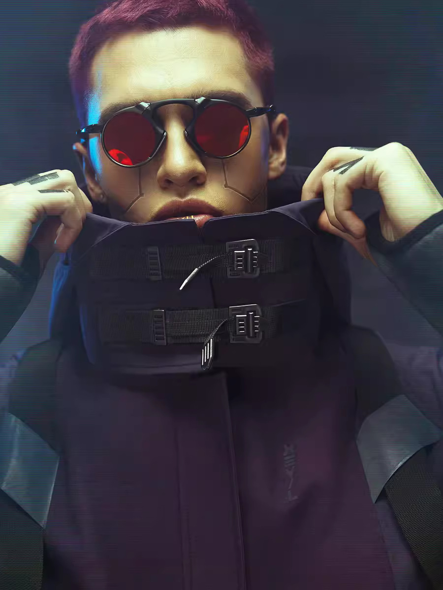 不作惡「機能連帽判客道袍」