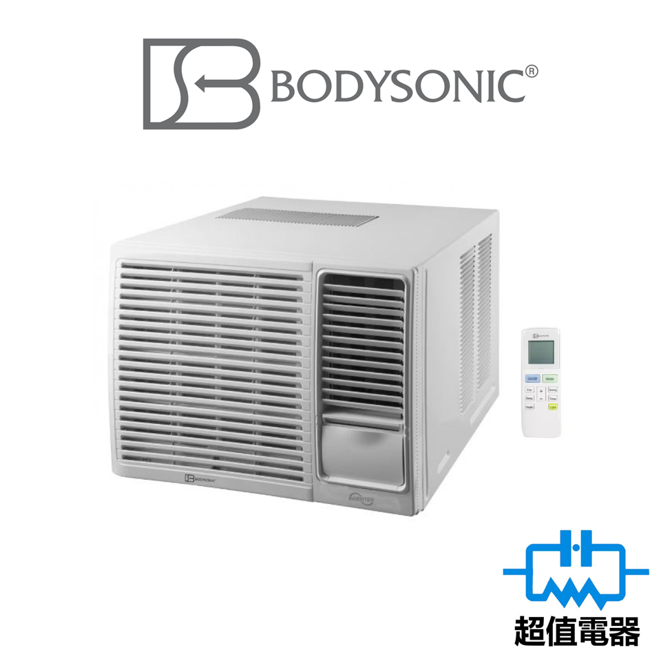 Bodysonic 先力 WK70B09R32 1匹 變頻淨冷窗口式冷氣機 (附遙控)