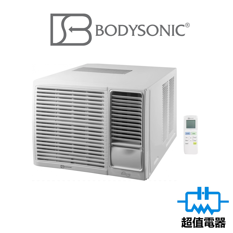 Bodysonic 先力 WK70B18R32 2匹 變頻淨冷窗口式冷氣機 (附遙控)