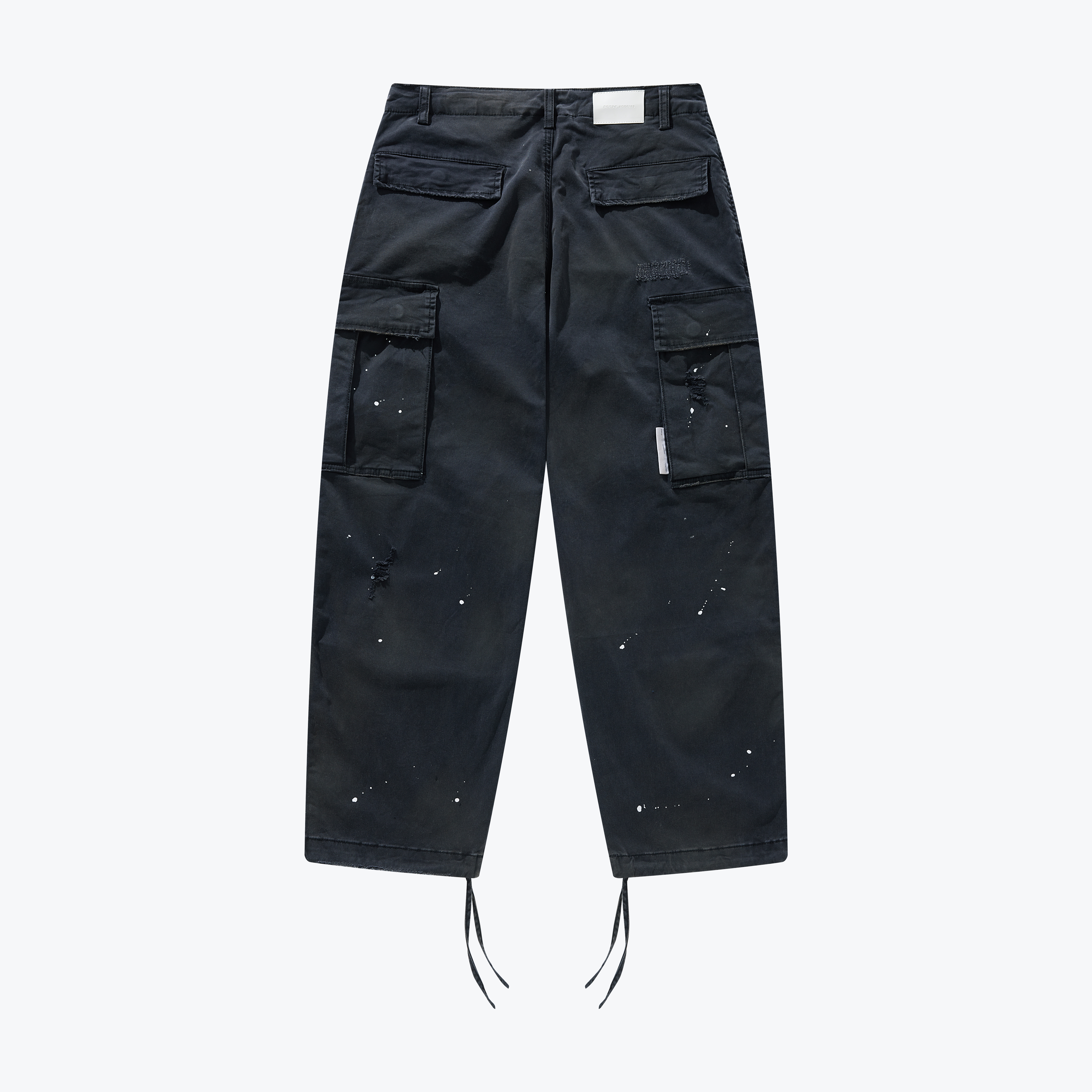 [現貨] Sense Heavy Dirty Wash Cargo Pants Dull Black | M24-18BK