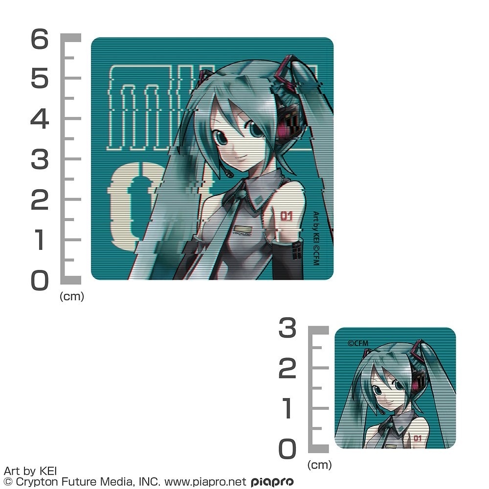 Cospa 0902 初音ミク ミニステッカーセット [初音ミク]