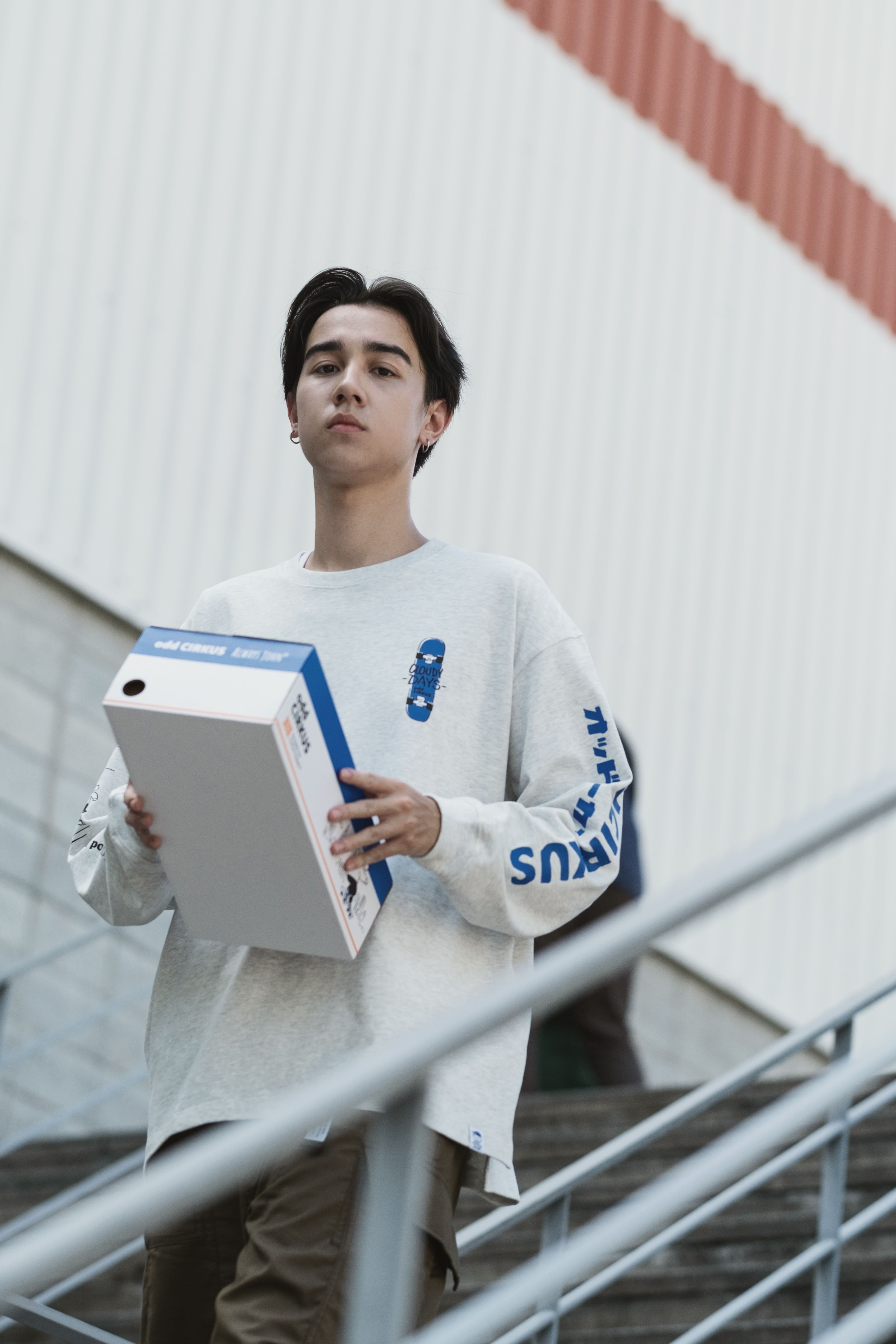FILTER017® x ODD AND JOHN Graphic L/S 圖像長Tee 2色
