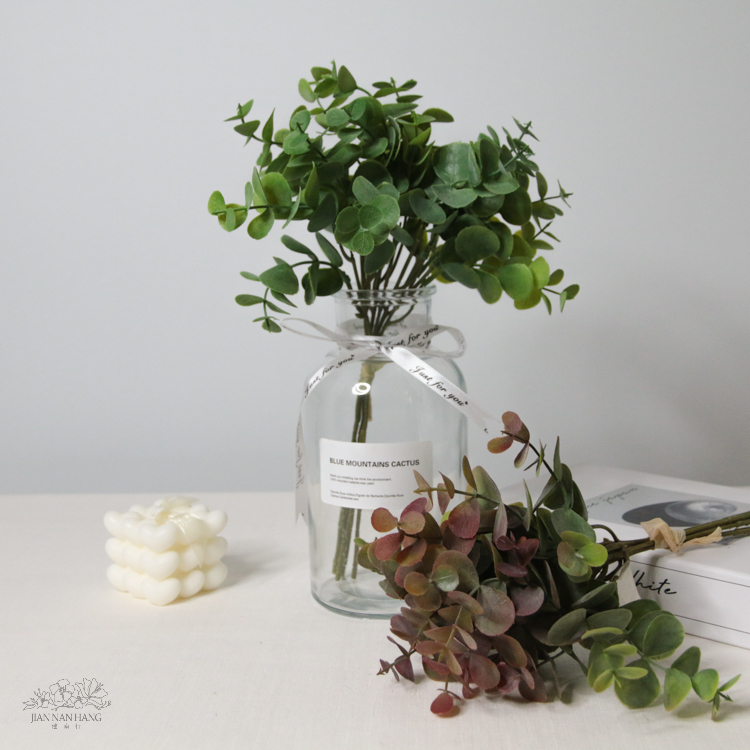 人造葉 尤加利束 大葉 2色