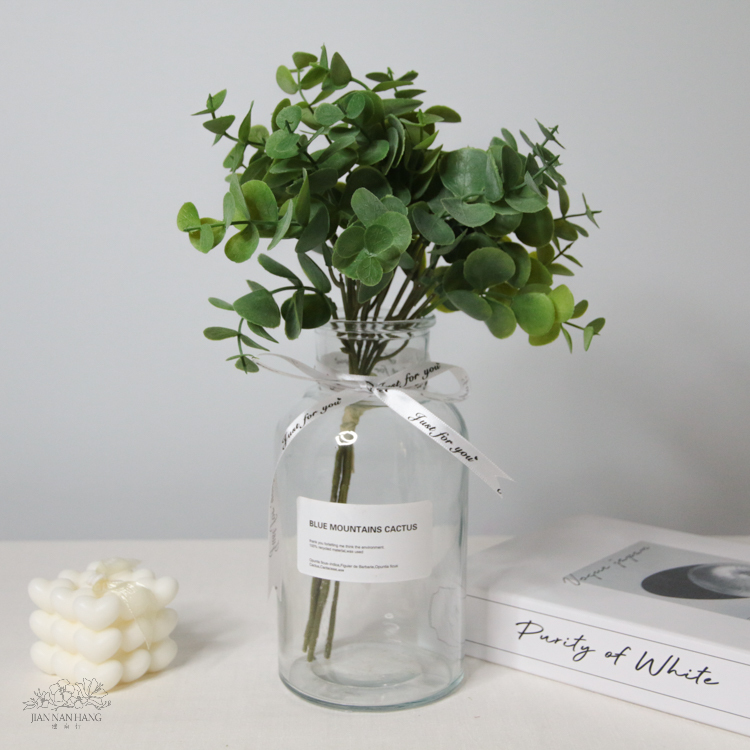 人造葉 尤加利束 大葉 2色