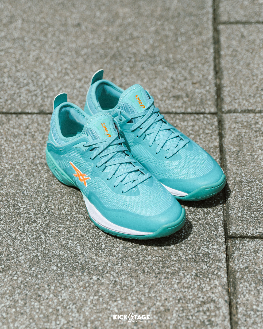 [特價售出無退換]男鞋 ASICS GLIDE NOVA FF 3 薄荷綠 台灣限定配色 包覆 強力抓地 回彈 運動 籃球鞋【1063A103-300】25SALE