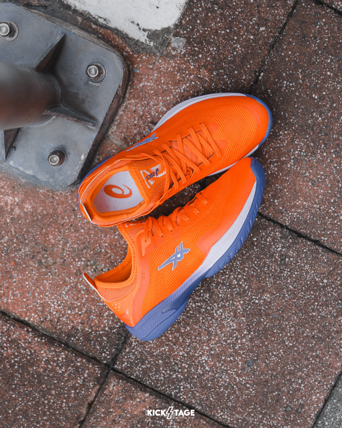 [特價售出無退換]男鞋 ASICS GLIDE NOVA FF 3 珊瑚橘 台灣限定配色 包覆 強力抓地 回彈 運動 籃球鞋【1063A103-600】25SALE