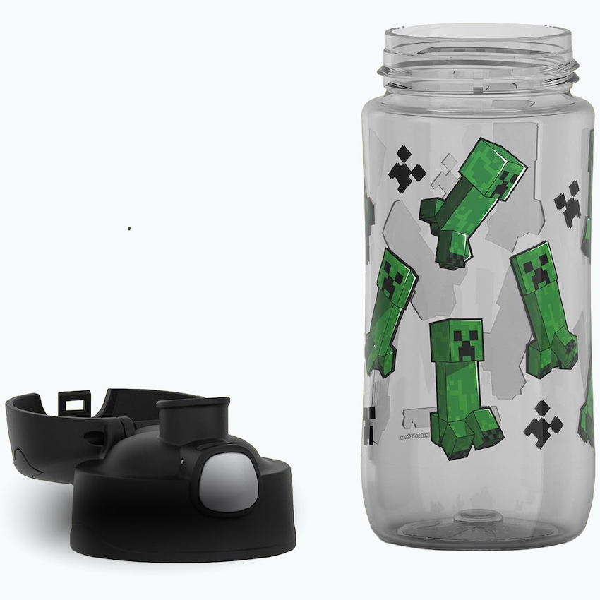 美國 Thermos 塑膠兒童直飲水壺 - Minecraft