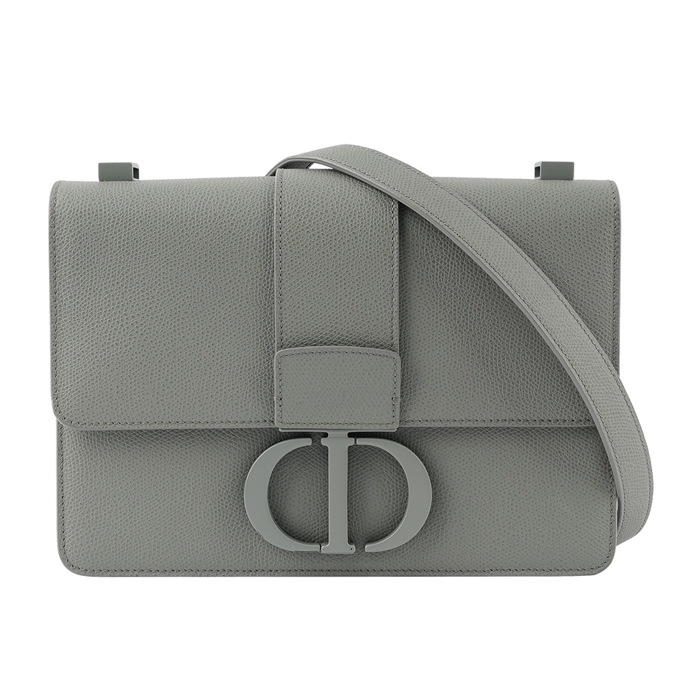 【CHRISTIAN DIOR】Montaigne 30 粒紋牛皮霧面釦翻蓋斜背包