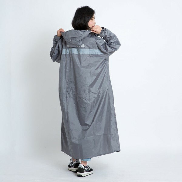 OutPerform 奧德蒙 去去雨水走 雙拉鍊斜開連身雨衣 YKK防水拉鍊 SGS無毒雨衣