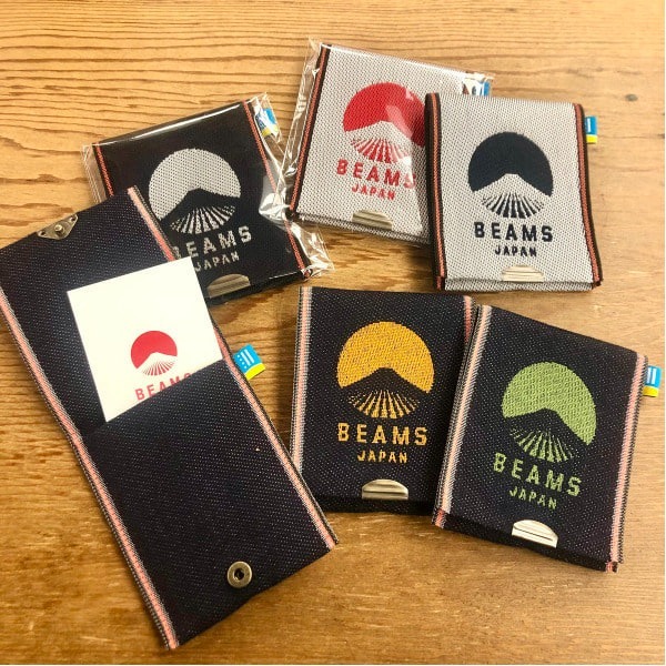 現貨┃日本製 高田織物 × BEAMS JAPAN 別注 翻式 榻榻米 卡夾 零錢包