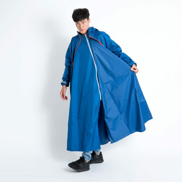 OutPerform 奧德蒙 去去雨水走 雙拉鍊斜開連身雨衣 YKK防水拉鍊 SGS無毒雨衣