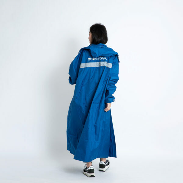 OutPerform 奧德蒙 去去雨水走 雙拉鍊斜開連身雨衣 YKK防水拉鍊 SGS無毒雨衣
