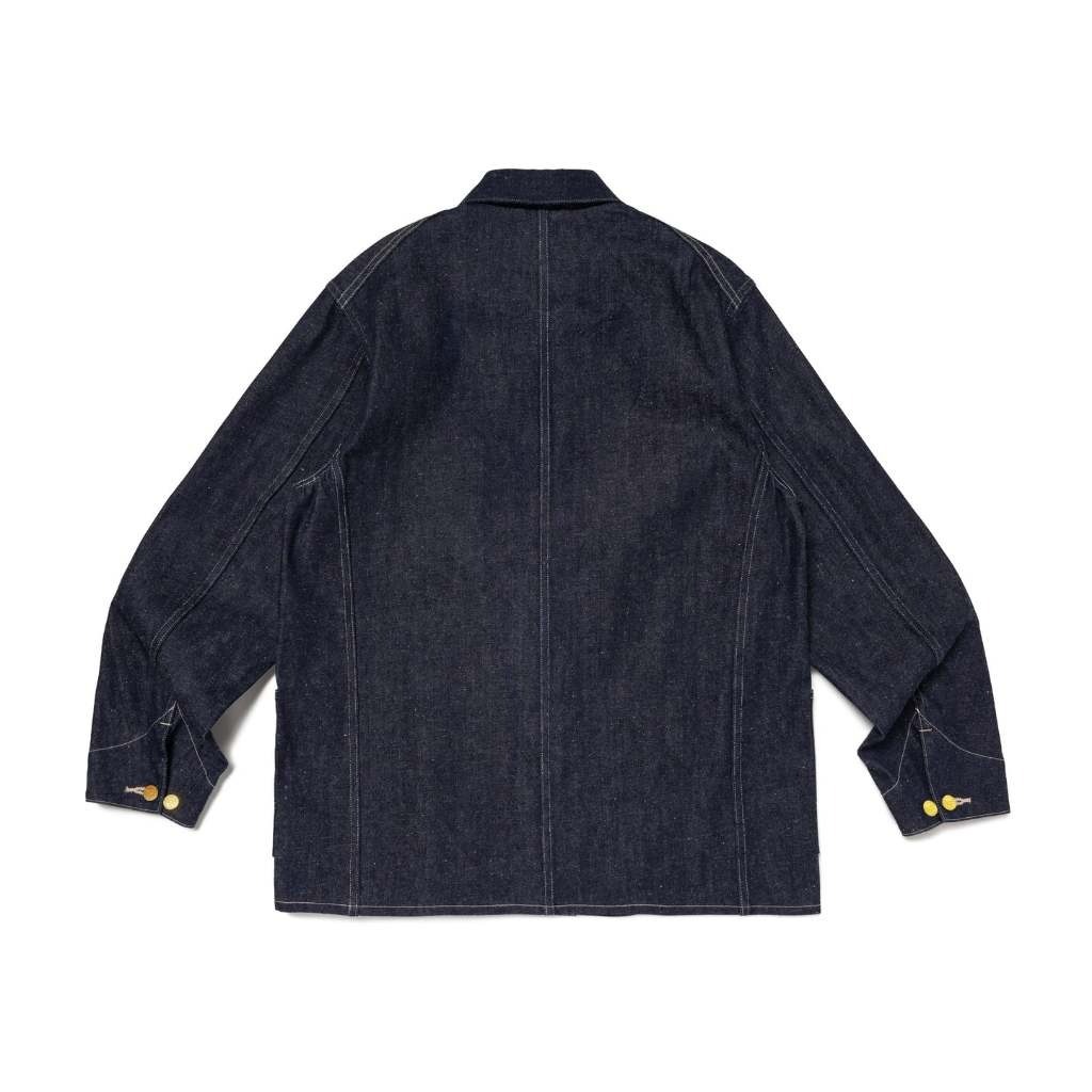 2024AW HUMAN MADE DENIM COVERALL JACKET PAST 刺繡 愛心 原色 牛仔 外套 現貨