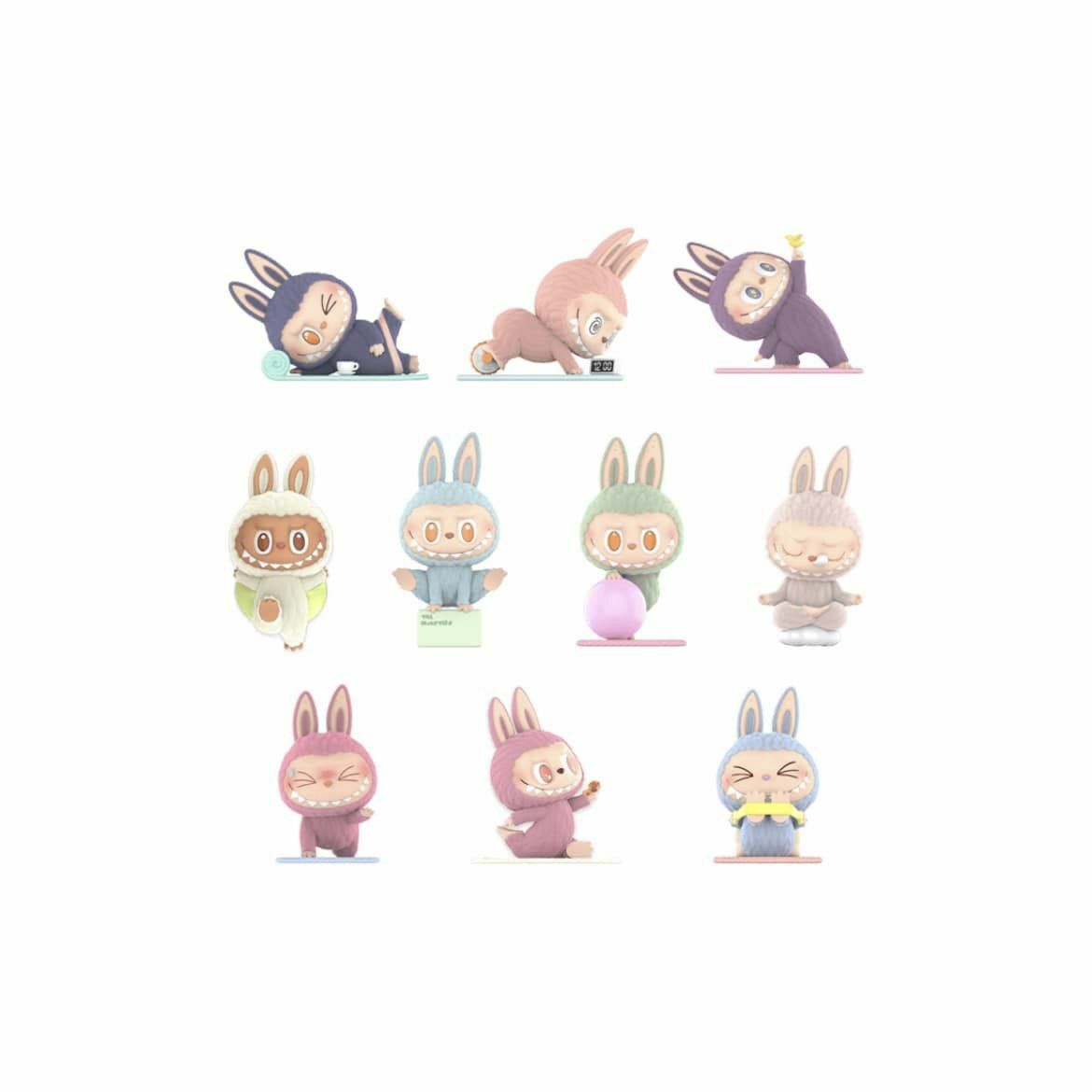 POP MART The Monsters “Lazy Yoga” 慵懶瑜伽系列