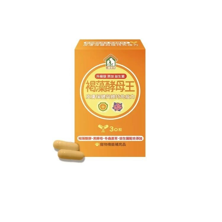 寵樂芙 褐藻酵母王 30粒裝