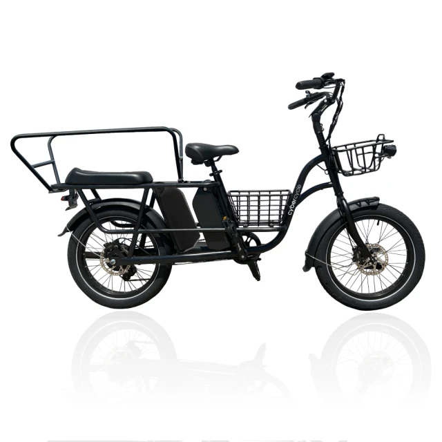 CyberCycle Elephant大象 - 雙電版 | 20吋電動輔助自行車 | 400W | 36V 20Ah