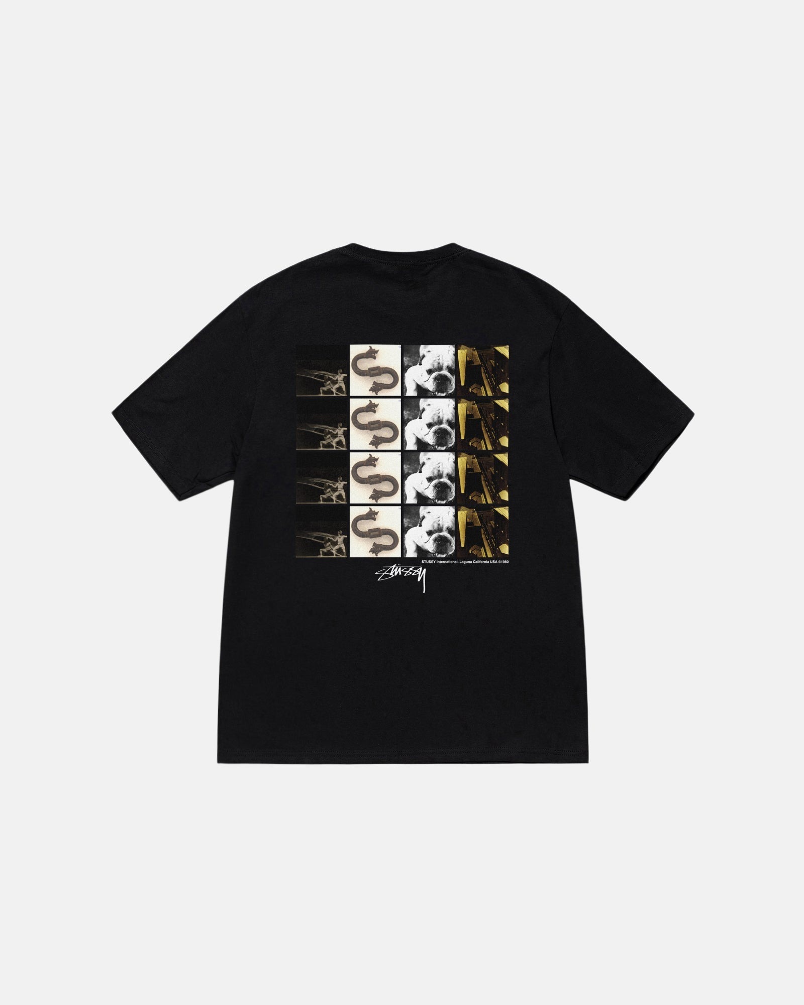 2024SS STUSSY GRID TEE 胸口 LOGO 網格 底片 短T 現貨 1905076