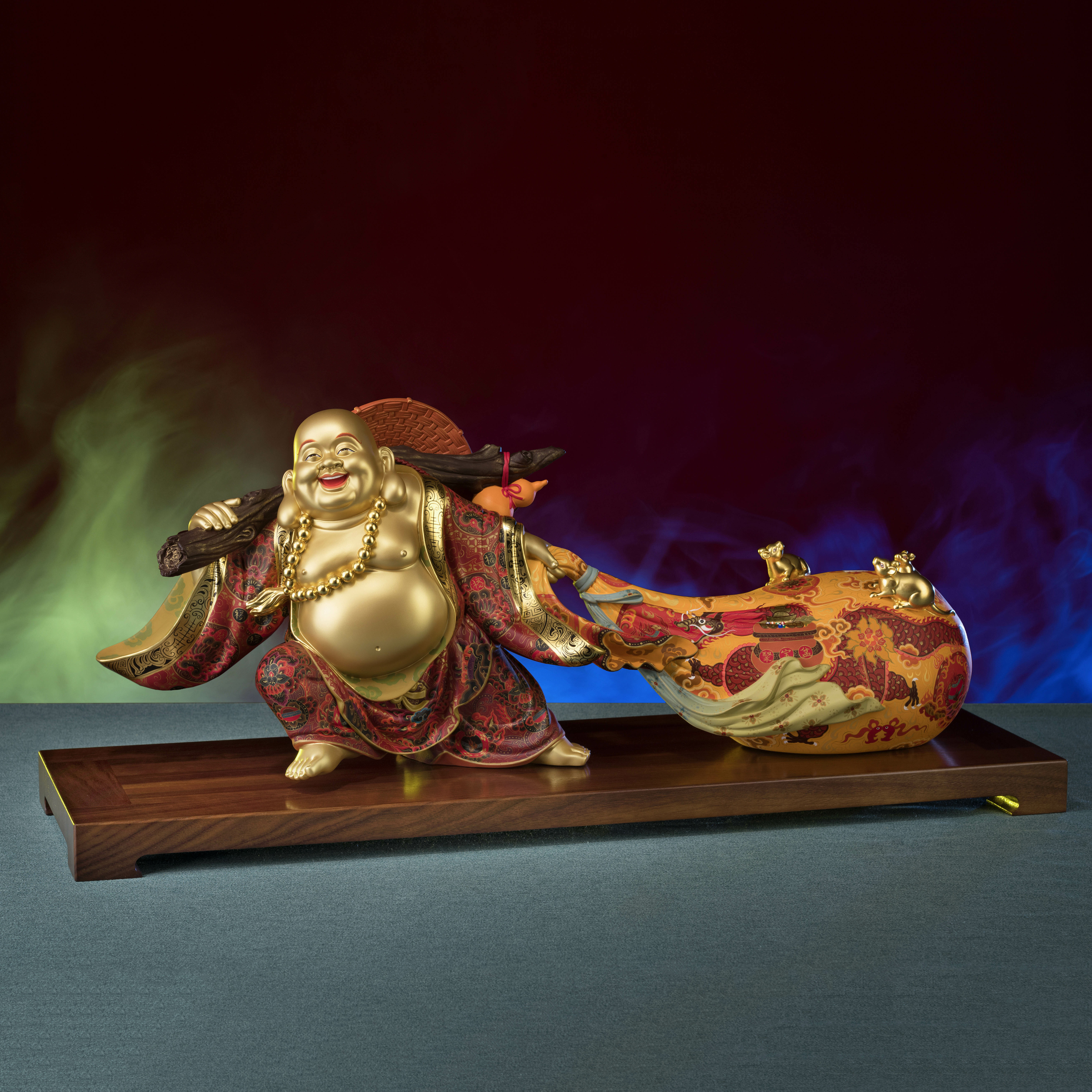太銅．財富彌勒｜收藏級藝術品◇已停產◇