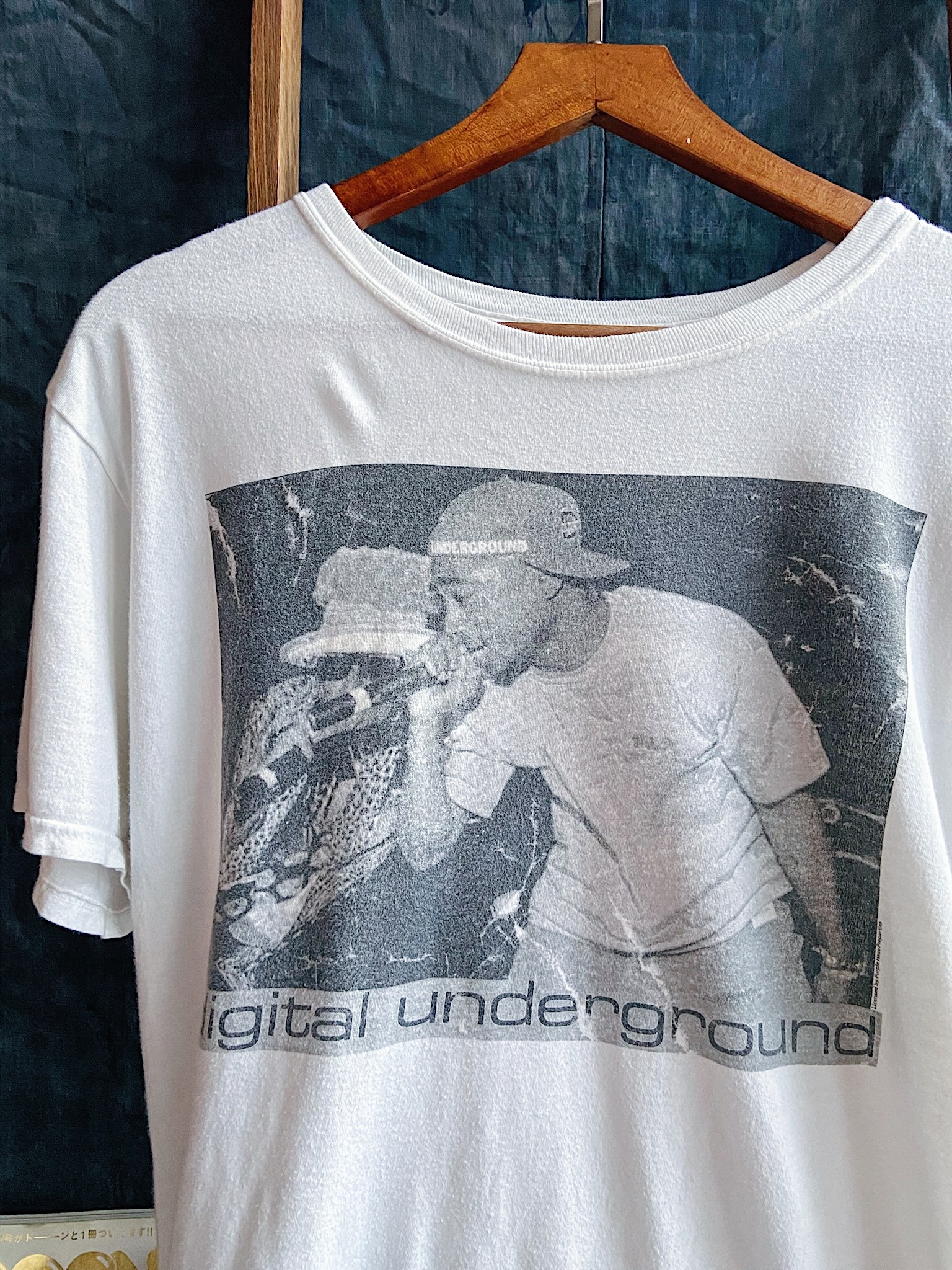 Vintage Digital Underground ＆ 2Pac American Classic T-shirt  / 美國製饒舌樂團＆2Pac印刷圖騰古著短踢