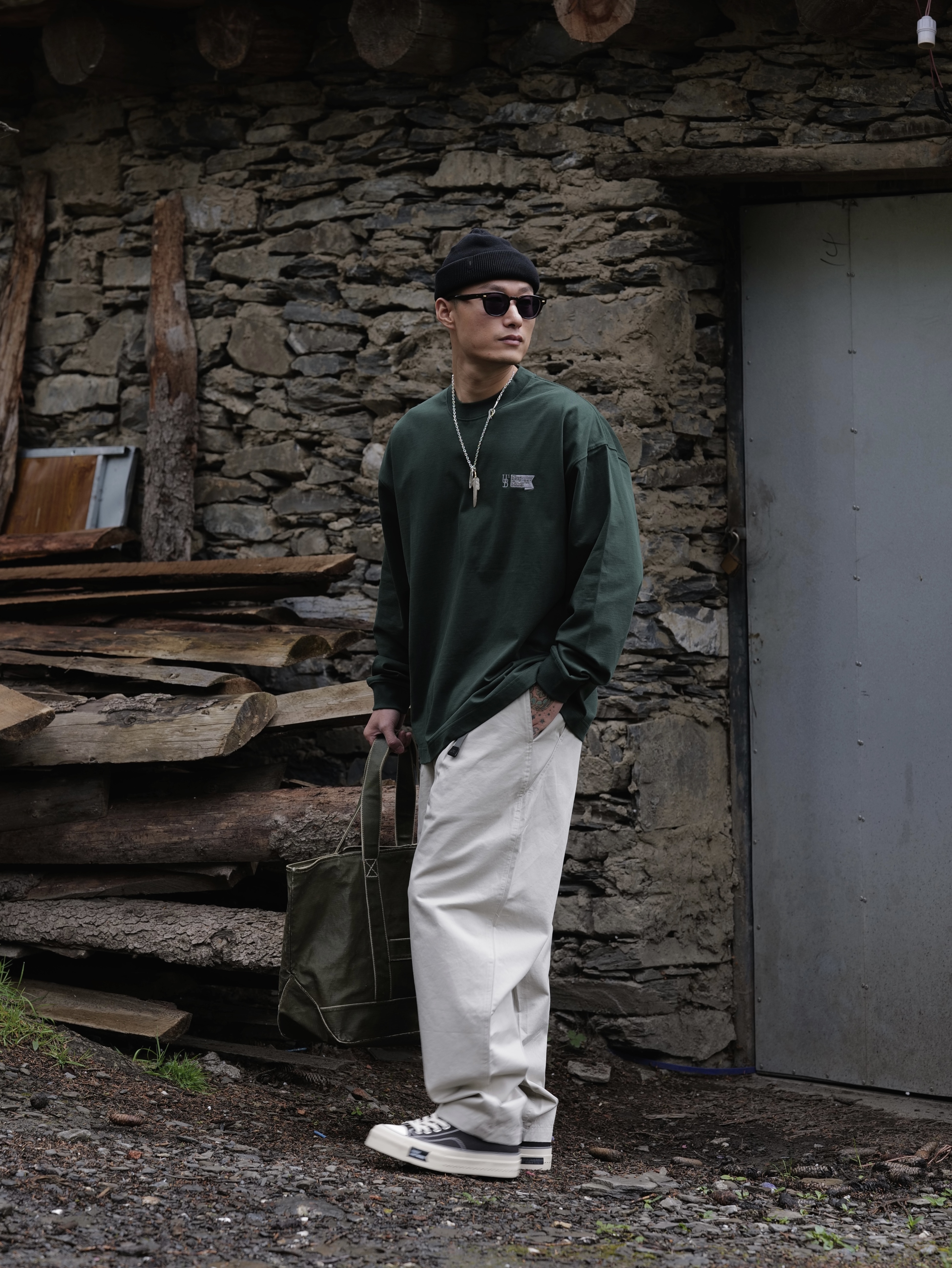 #預購 UNBENT 24AW 百搭 基本款 錐形工裝褲 4色