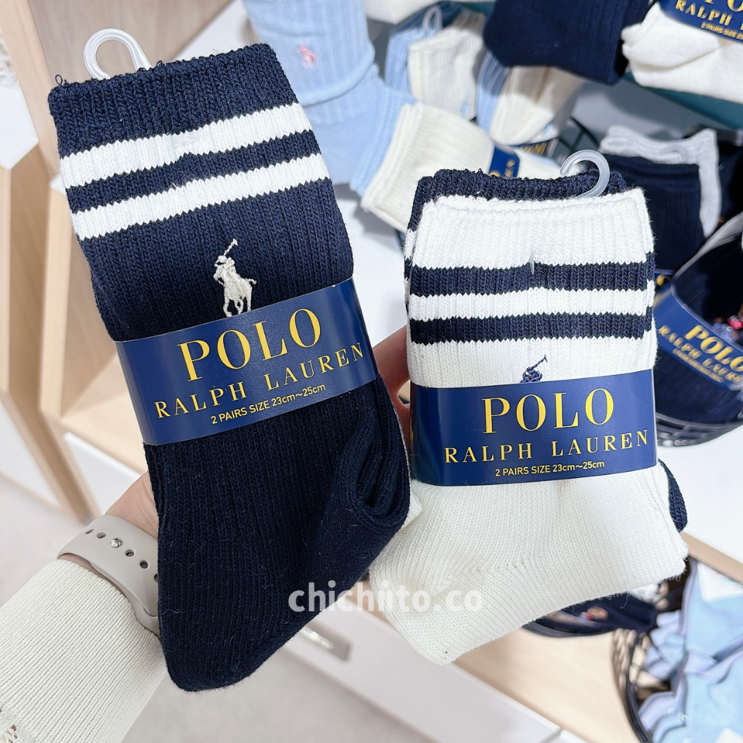 POLO RALPH LAUREN STRIPED SOCKS