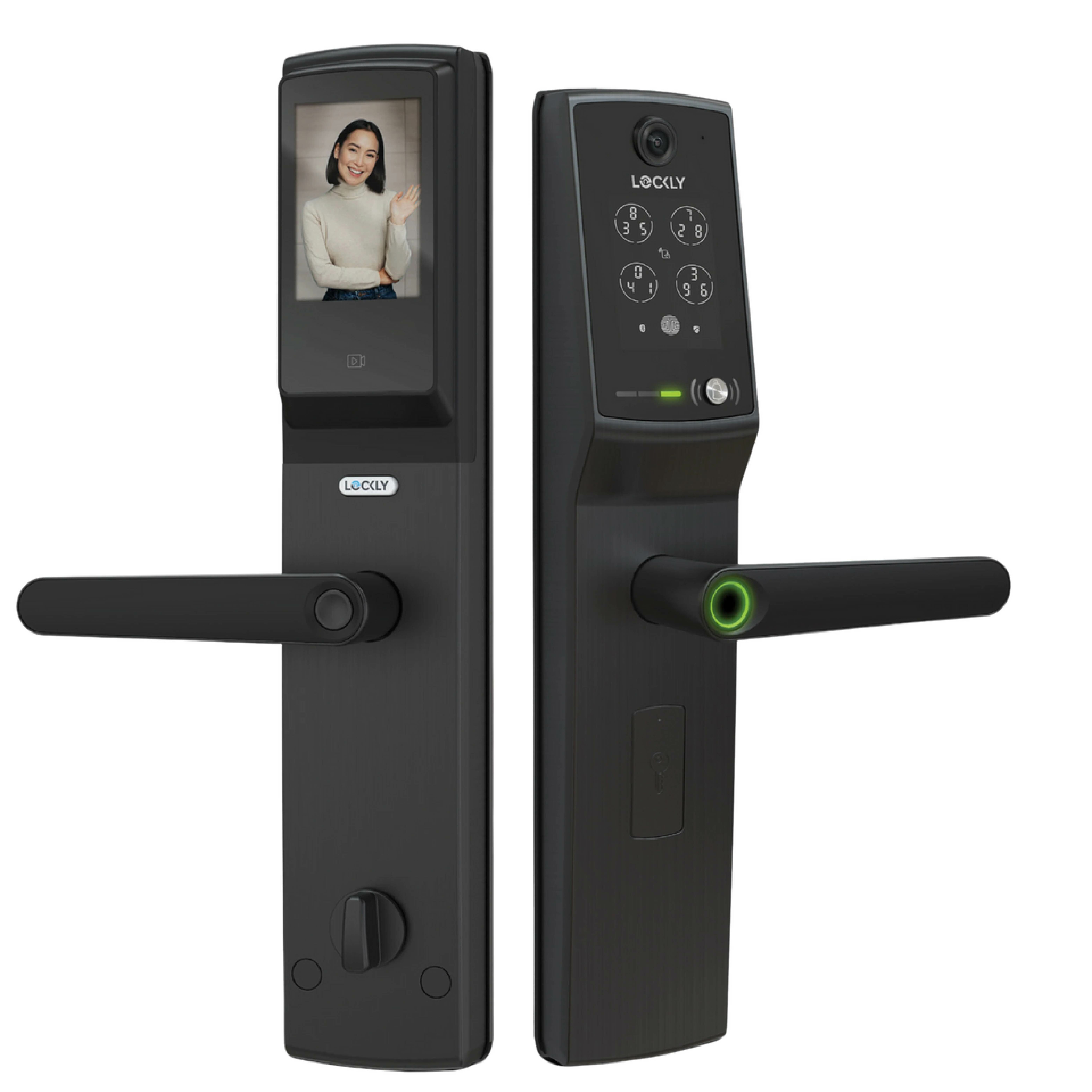 Lockly Vision Lux+ PGD898D 智能視像門鎖｜插芯鎖【限時包基本木門安裝】