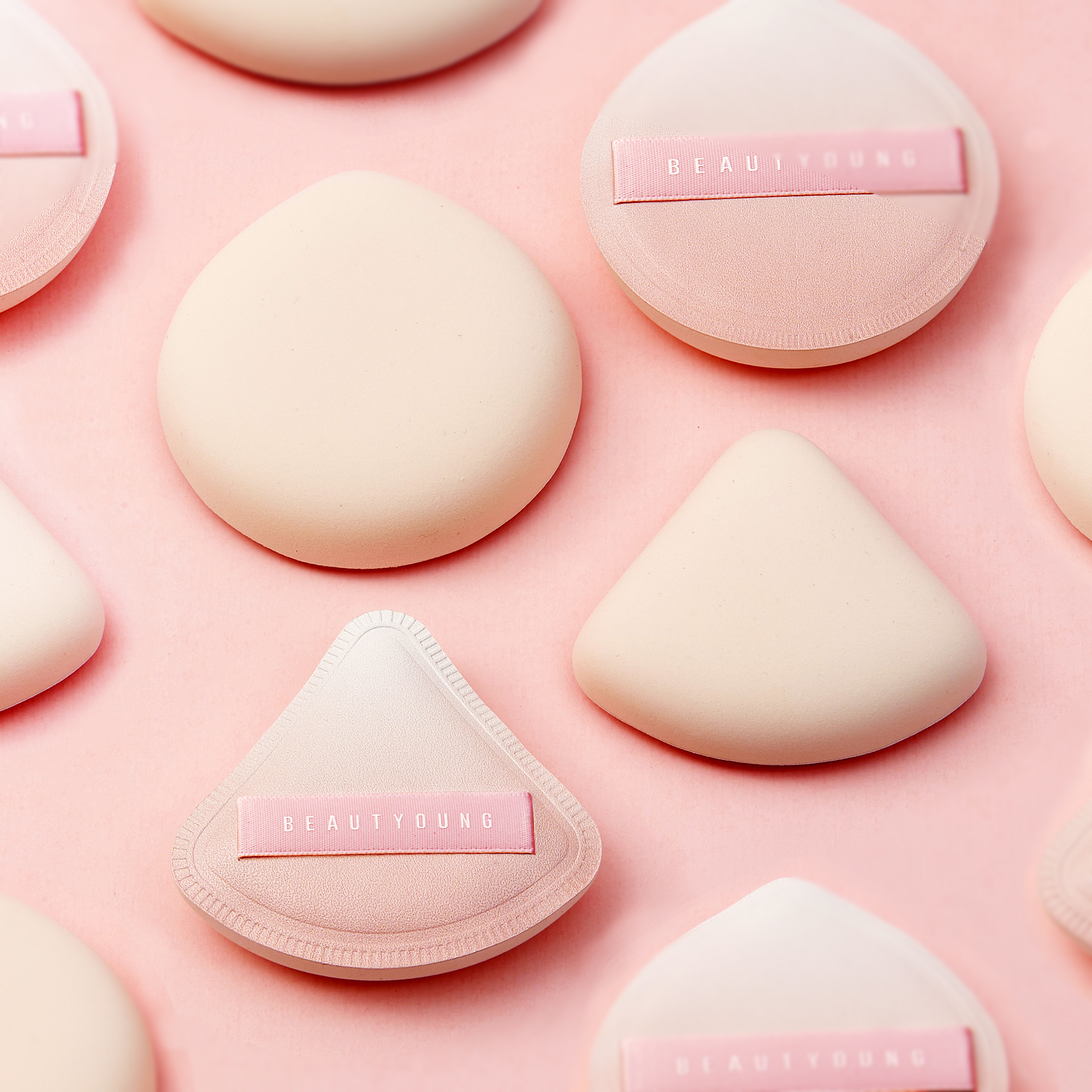 雲朵粉撲｜扇形