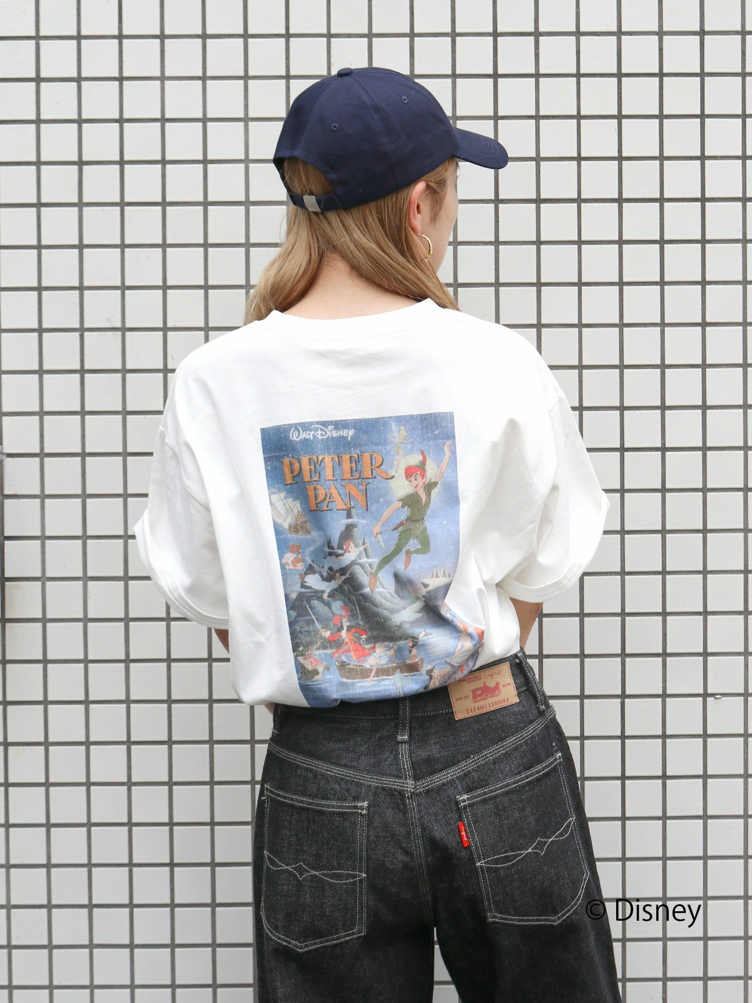 預購 - [預約 9 月] JP Peter Pan圖案Tee