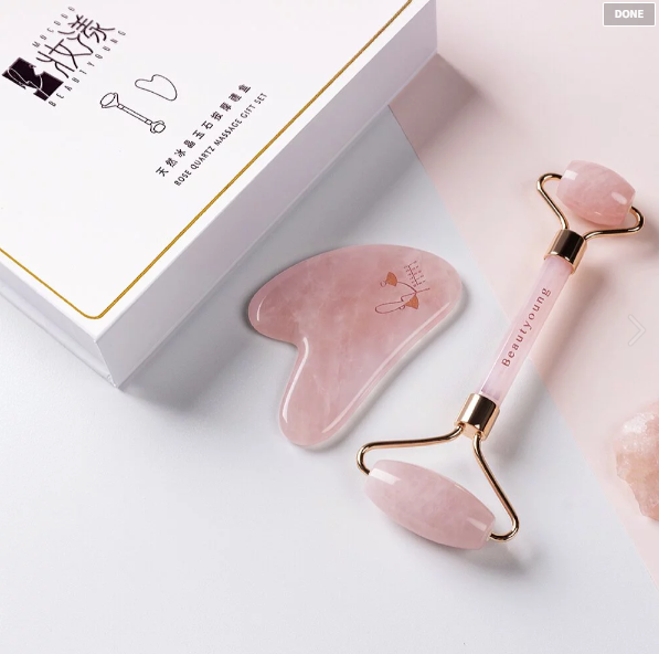 冰晶玉石按摩滾輪禮盒組