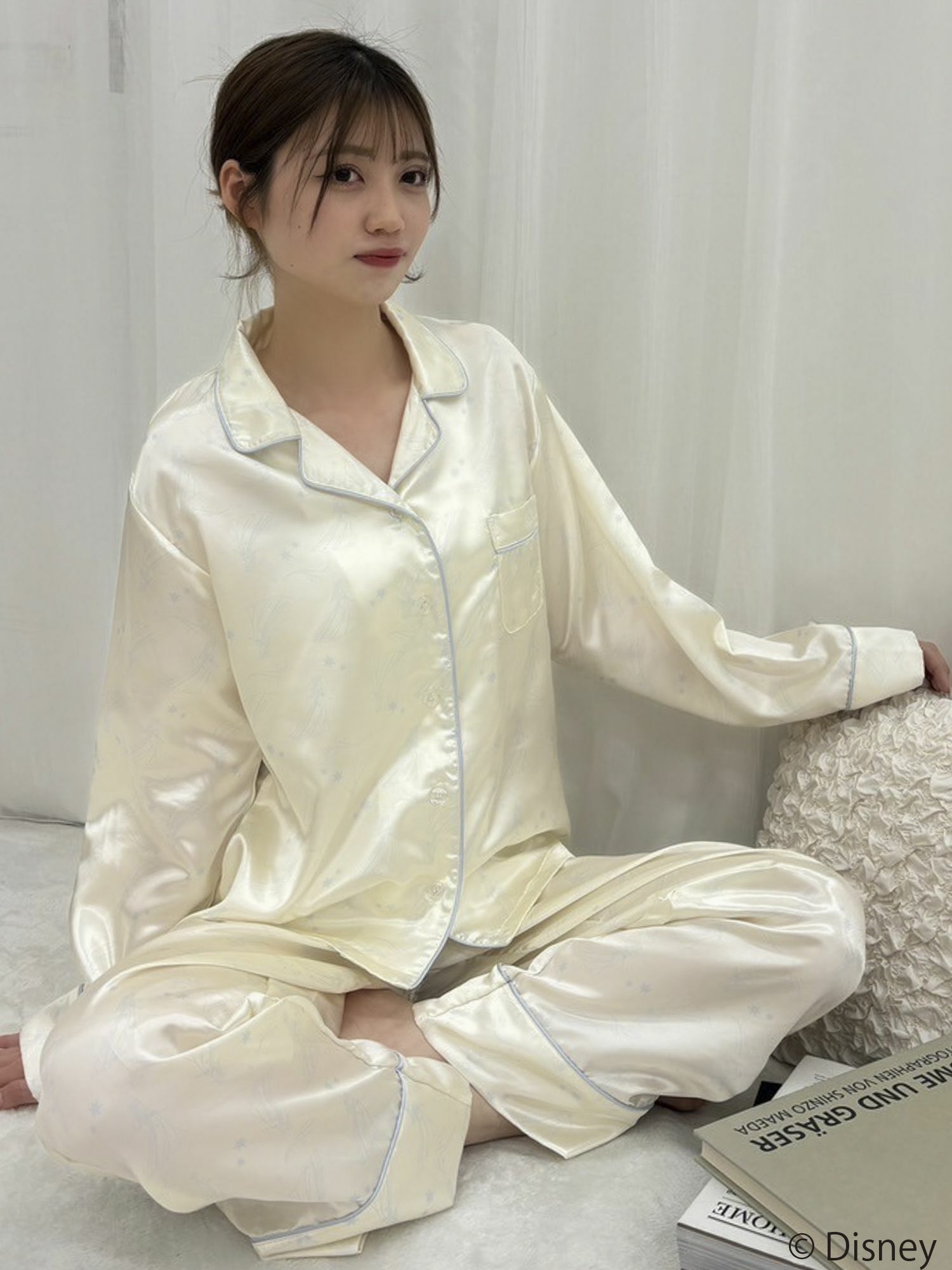 預購 - JP Frozen印花睡衣 Shirt + Pants SET