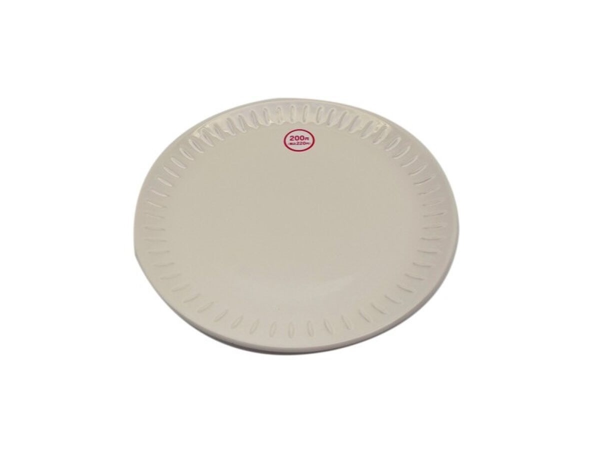 簡約現代餐盤/象牙白 22cm