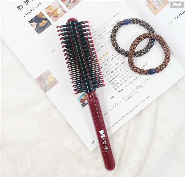 鈦鍺輕質吹髮捲梳