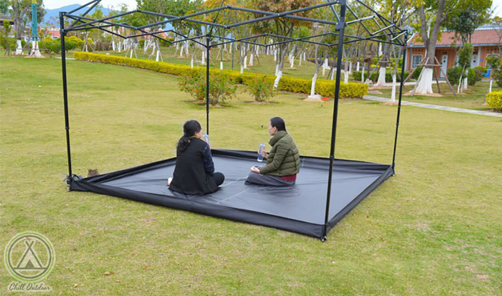 Chill Outdoor 防潮3D客廳帳底布〔沙之萩客廳帳配件〕