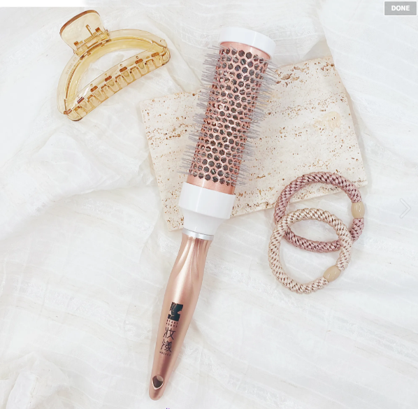 沙龍級陶瓷熱塑捲梳