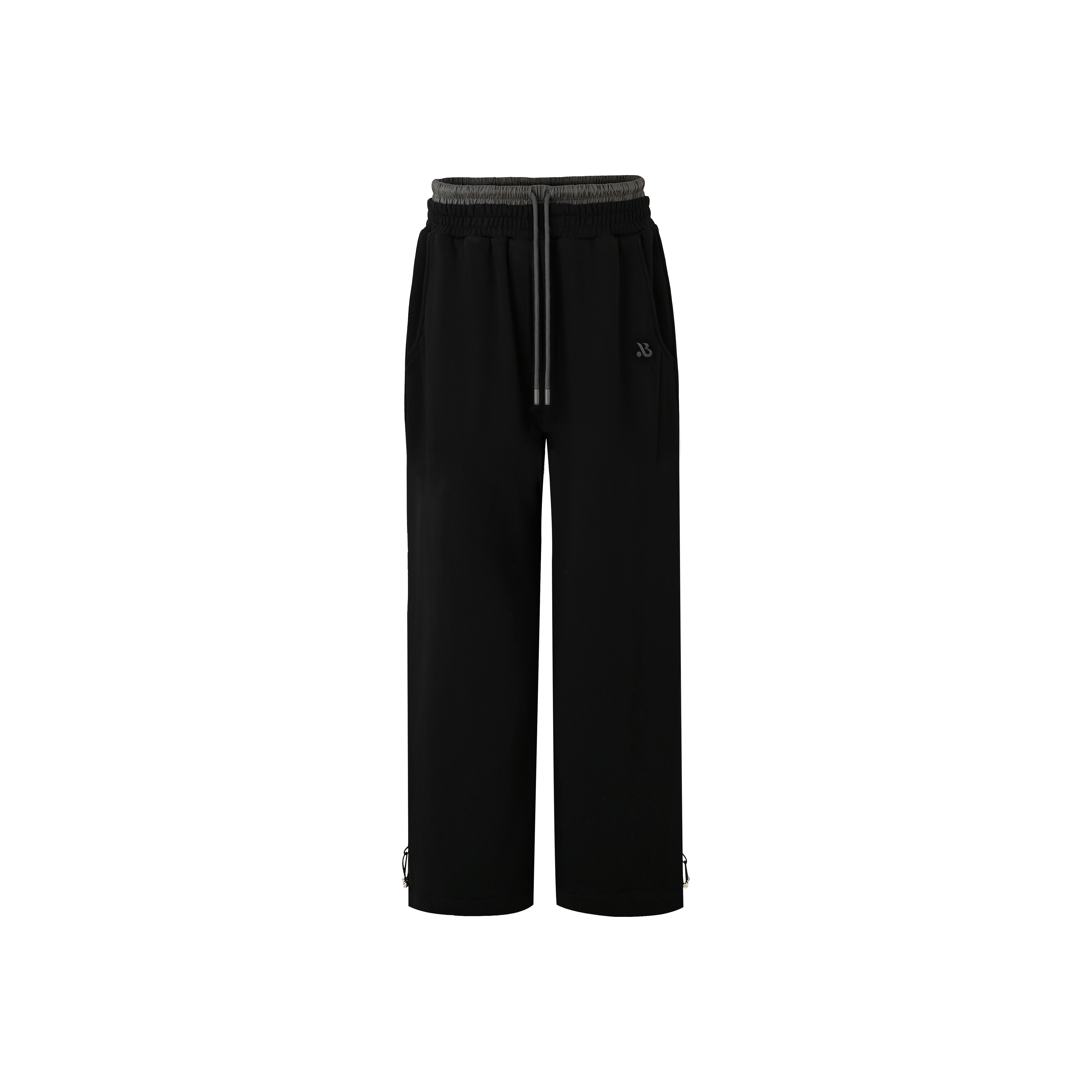 雙褲頭抽繩棉褲