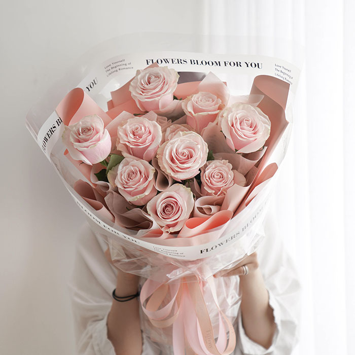 Pink Rose Bouquet