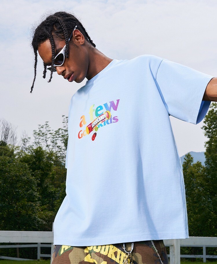 AFGK Candy Series Printed LOGO Short Sleeve T A FEW GOOD KIDS