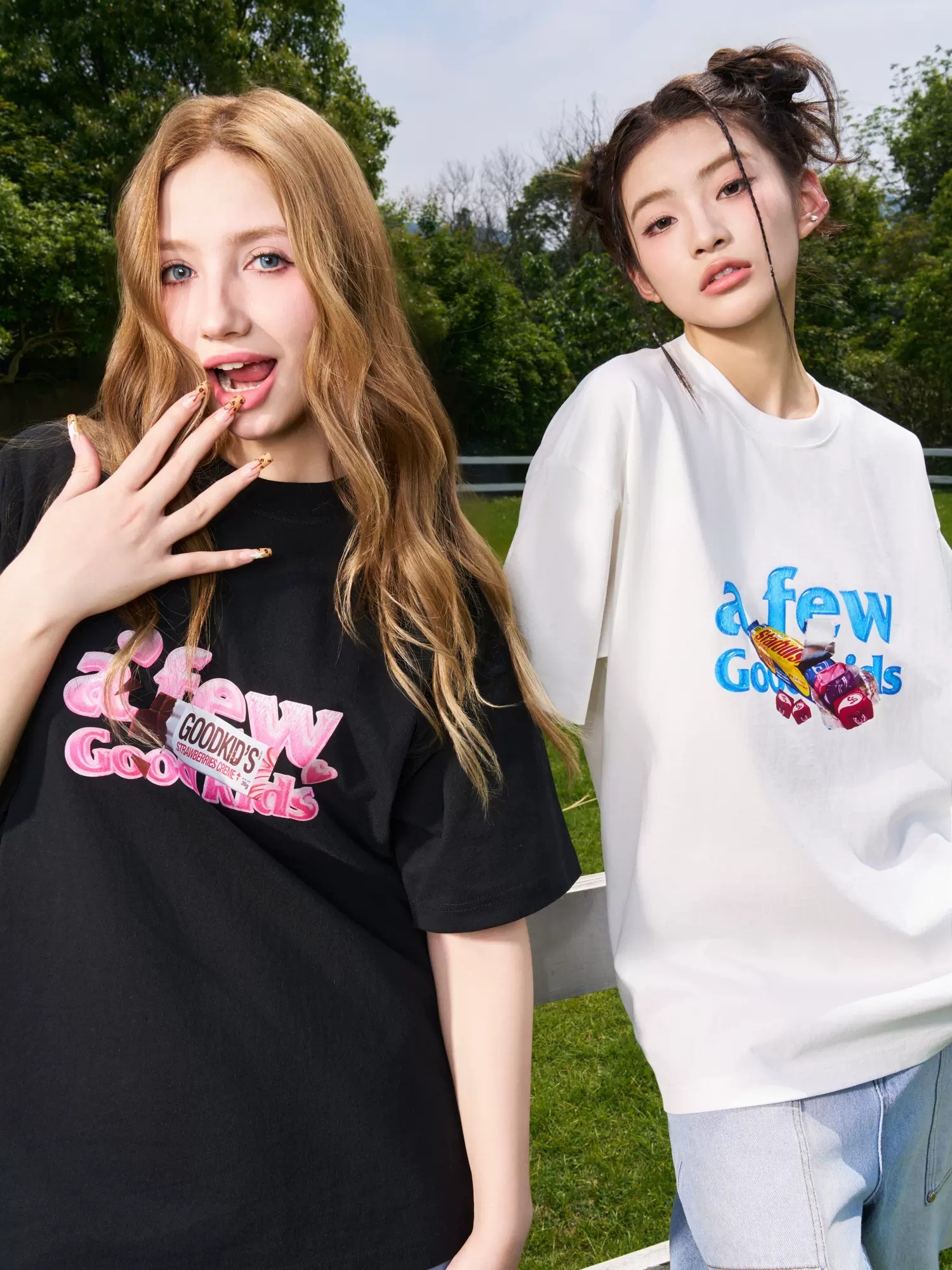 AFGK Candy Series Printed LOGO Short Sleeve T A FEW GOOD KIDS