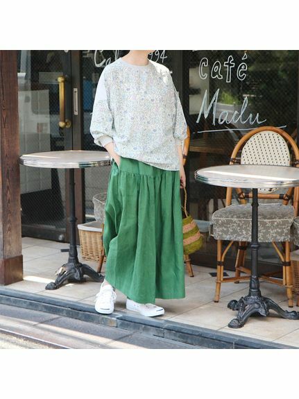 預購 - LIBERTY Sandra 印花Top