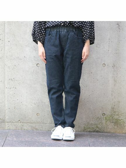 預購 - JP 彈性牛仔直筒褲