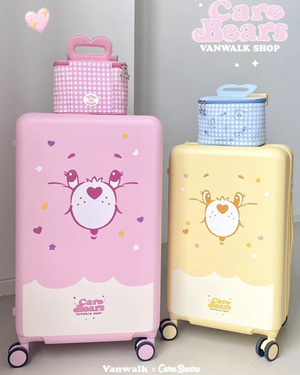 CARE BEARS x VANWALK 聯名行李箱 22/26吋
