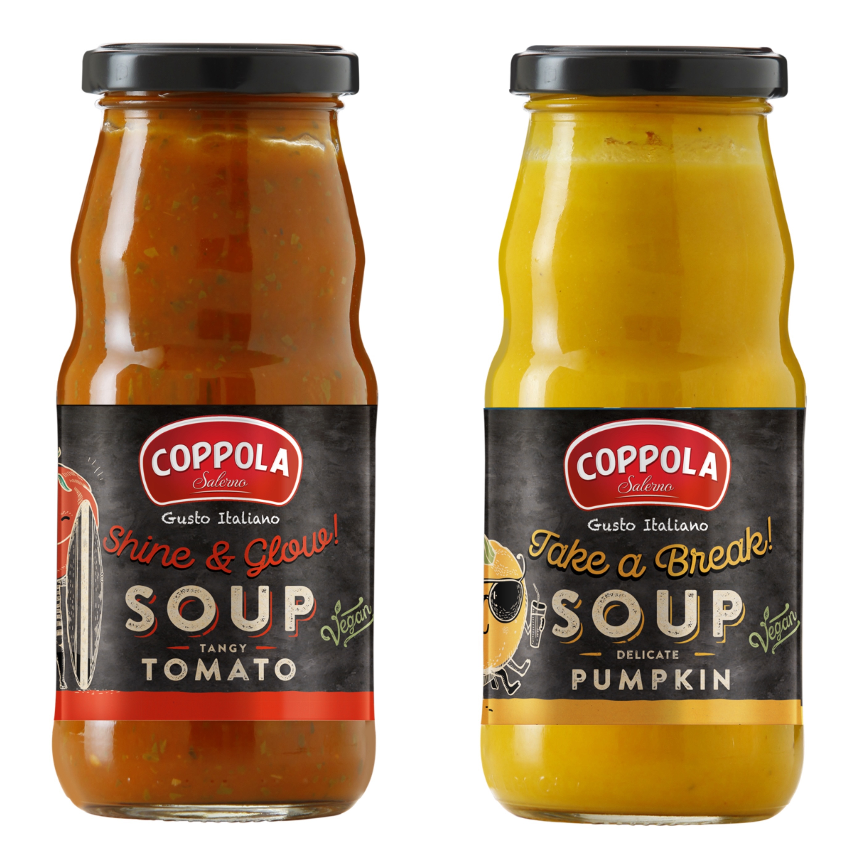 COPPOLA奧地利南瓜冷湯、西班牙番茄冷湯