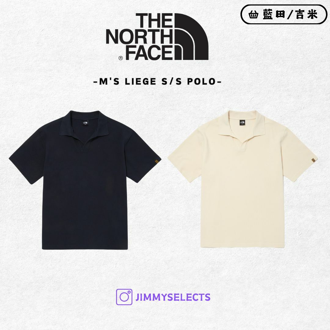【代購】THE NORTH FACE 北臉 男 M'S LIEGE S/S POLO衫 短袖 NT7PQ04