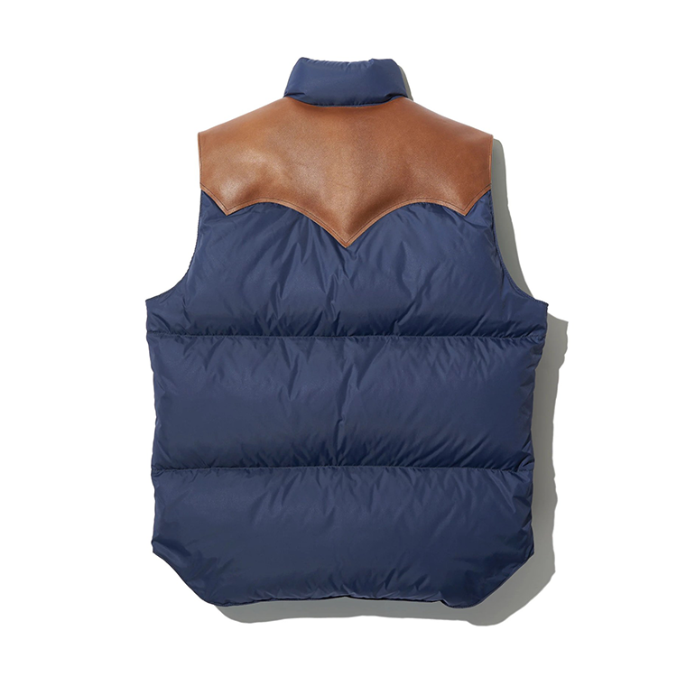 ROCKY MOUNTAIN FEATHERBED – DOWN VEST / NAVY