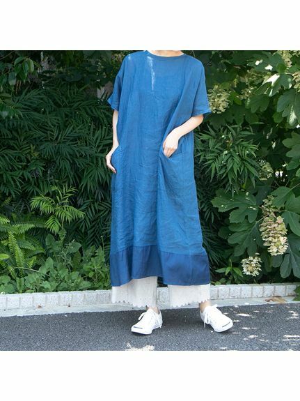 預購 - JP 亞麻連身裙