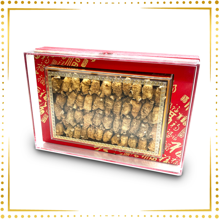 加拿大60-70粒泡蔘 (半斤禮盒裝)